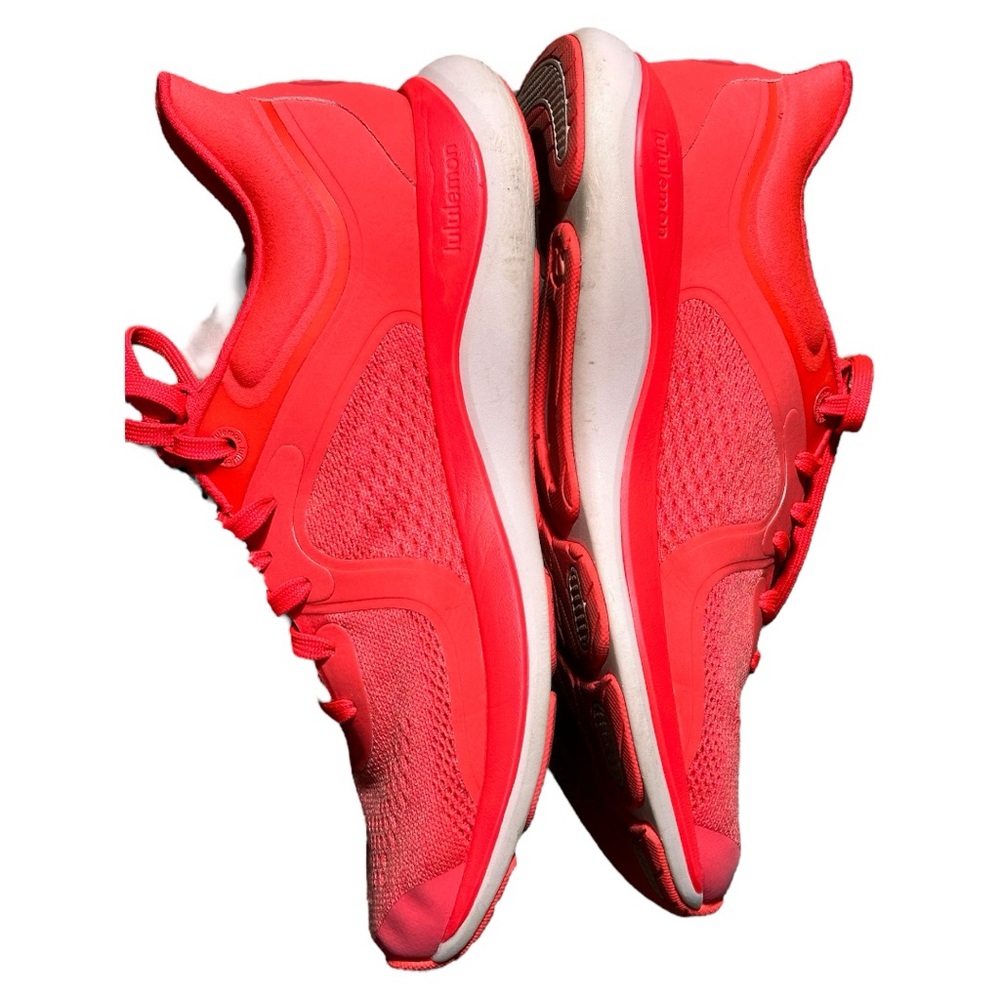 lululemon athletica Women's Bright Coral Running Sneakers - Picture 3 of 6